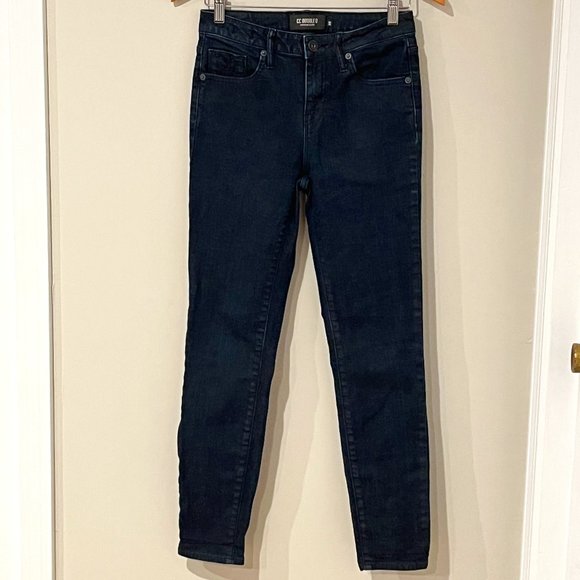 CC Double O American Luxury Skinny dark Wash denim size 28 - Picture 1 of 10